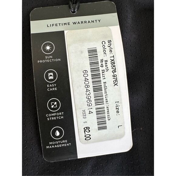 Tail Active Wear Wrap Reversible Skirt, NWT, size L - Picture 2 of 7